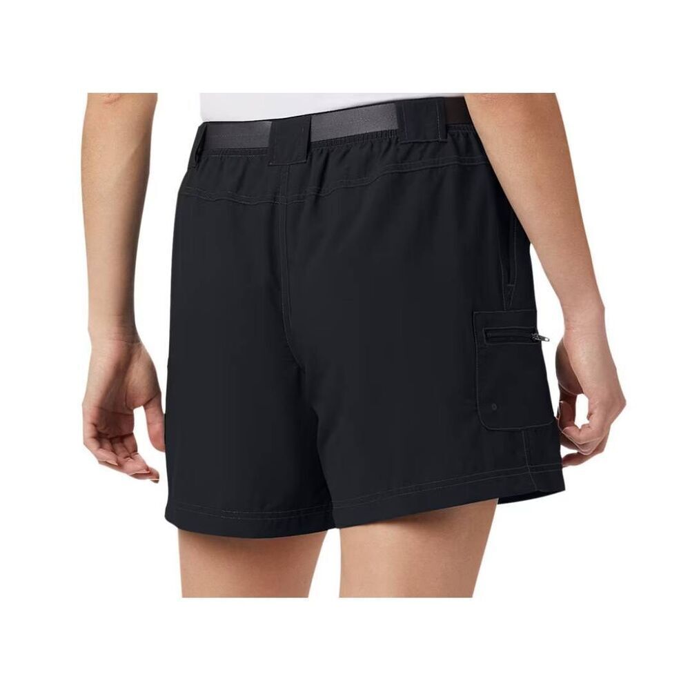 Columbia Sandy River Cargo Shorts Women's XL Black Quick Dry Nylon - Picture 2 of 15